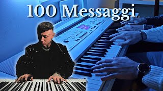 100 Messaggi  Lazza Piano Cover  Spartito [upl. by Mcmahon]