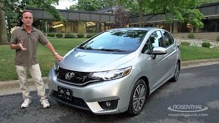 2015 Honda Fit Hatchback Test Drive amp Review [upl. by Jeunesse]