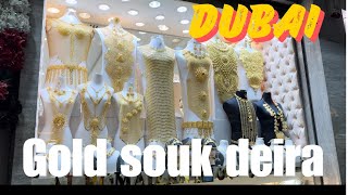 The Gold Souk A Tour of Dubais Glittering Gold Market [upl. by Matt915]