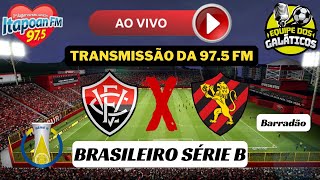 VITÓRIA 1X0 SPORT AO VIVO 181123 [upl. by Tippets]