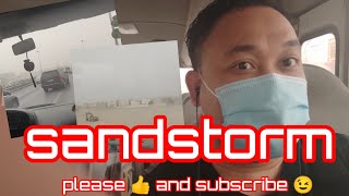 sandstorm in riyadh [upl. by Yesdnik]