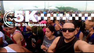 CARRERA 5K EN 30 MINUTOS [upl. by Eillom]