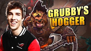 Grubby Plays Hogger  Hogger Gameplay w Grubby  Heroes of the Storm 2020 Gameplay  New Hero [upl. by Yelmene]