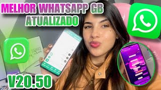 SAIU🔥WHATSAPP GB ATUALIZADO FUNCIONANDO✅última atualização [upl. by Nilac898]