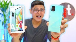 Galaxy A71  O NOVO GIGANTE DA SAMSUNG Unboxing e Impressões [upl. by Mcmahon621]