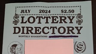 💰Lottery Directory Pick 3 amp 4  July 2024  Good for all states [upl. by Chapell]