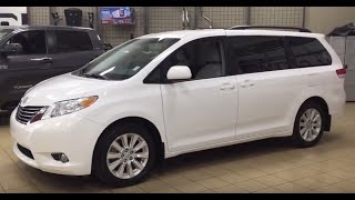 2014 Toyota Sienna LE AWD Review [upl. by Esyla]