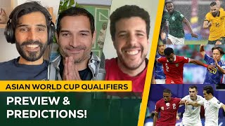 AFC Asia World Cup Qualifiers Preview  Australia Uzbekistan Jordan Iraq Indonesia Japan amp More [upl. by Aubrey389]