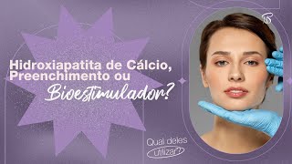 Hidroxiapatita de Cálcio Preenchimento ou Bioestimulador [upl. by Nemracledairam]