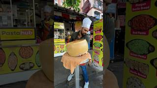 First Time 40kg Italy Cheese Block Pasta In Mumbai Street  shorts short food [upl. by Jehanna]