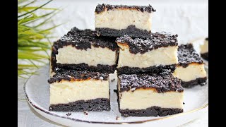 SMACZNY SERNIK OREO sernik ciasto cake [upl. by Kcirdled]