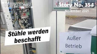 DER SERVICETECHNIKER Story No 354  Stühle werden beschafft [upl. by Abe531]