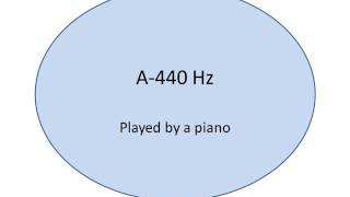 A 440 Hz piano for tuning [upl. by Sigler813]