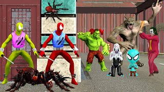 What If 3 SPIDERMAN Vs PACMAN  SPIDERMAN Story All New Season  All Action Funny [upl. by Latona552]