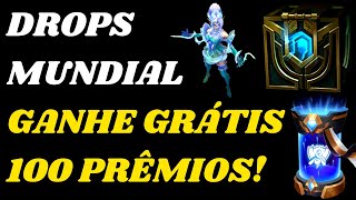 100 Prêmios Grátis no Mundial 2022  Como ganhar todas as Recompensas Grátis no League of Legends [upl. by Alfy]