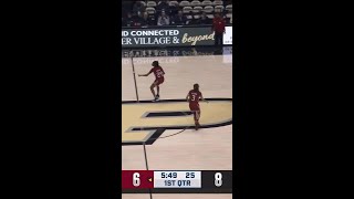 Rutgers Blocks Purdue  Rutgers Womens Basketball [upl. by Oby]