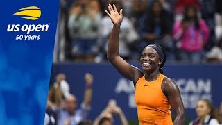 Sloane Stephens Wins in True Fashion [upl. by Awe]