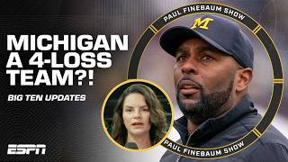 Will Michigan to LOSE to Ohio State AT THE BIG HOUSE 👀 Big Ten UPDATES  The Paul Finebaum Show [upl. by Garland]