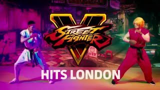 Street Fighter V Hits London  Live Action Performance [upl. by Lot]