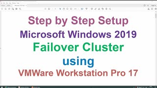 step by step setup windows server 19 in VMware 17 windwos11tutorial83 vmware windows [upl. by Schulz]