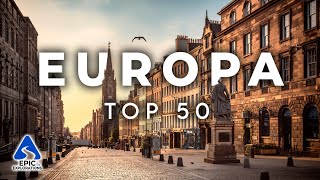 50 Lugares Más Hermosos para Visitar en Europa  4K MARAVILLAS DE EUROPA [upl. by Aniar]