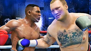 Mike Tyson vs Hafthor Bjornsson Full Fight  Fight Night Champion Simulation [upl. by Enimassej793]