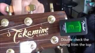 Fender Guitar Chromatic Tuner FT004 Unboxing Test and Demo Guitar Tuning [upl. by Norman]