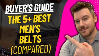 TOP 5 Best Mens Belts  Best Belts For Men Review 2024 [upl. by Selmner]