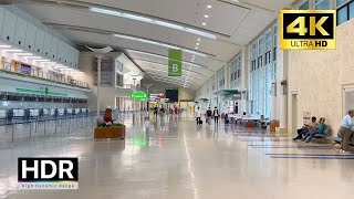 Okinawa Walk  Naha Airport  4K HDR [upl. by Good34]