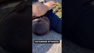 Gio Savage hit by a car in the parking lot MemphisWrestling [upl. by Bean101]