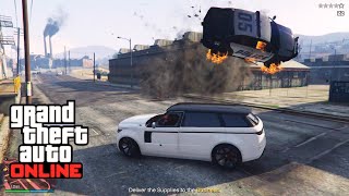 GTA 5 Online Steal The Supplies For Forgery Business Mission Gameplay gta gaming mod gameplay [upl. by Netsyrc389]