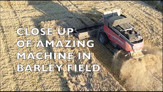 Amazing Machine in Barley Field [upl. by Frerichs263]