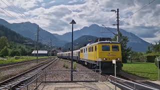 Einfahrt des SonderSchnellzug 14623 am 25082024 in Spital am Pyhrn [upl. by Olbap]