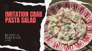 Imitation Crab Pasta Salad [upl. by Katie325]