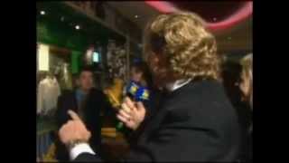 The Footy Show AFL 1997  Dermott Brereton vs drunk idiot [upl. by Socin]