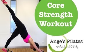 Pilates 30 Minute Core Strength Workout [upl. by Meave]