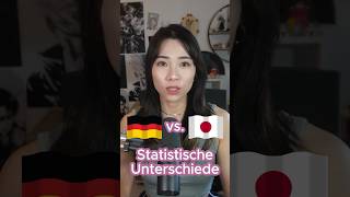 Deutschland 🇩🇪 vs Japan 🇯🇵 Statistische Unterschiede shorts [upl. by Eelanaj]