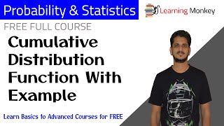 Cumulative Distribution Function With Example  Lesson 46  Probability amp Statistics [upl. by Betz]