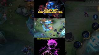 CYCLOPS BUILD PENGHANCUR TANK 2024 cylops mlbb mobilelegends mlbbcreatorcamp [upl. by Nylyaj4]