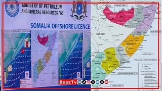 Somaliya ka falcelisay map kii shirkada shidaal baadhistu baahisay [upl. by Elysee424]