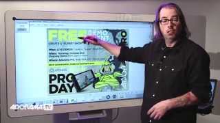 Ricoh D5500 Interactive Whiteboard Product Overview AdoramaTV [upl. by Irahk]