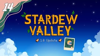 Stardew Valley 16 Gameplay To StudyRelax  Part 14  No Commentary [upl. by Nosreffej]