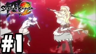 Senran Kagura 2  Deep Crimson  Gameplay Walkthrough Part 1  60 FPS  3DS [upl. by Vinay769]