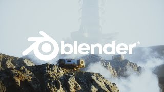 Cinematic Landscape using Blender [upl. by Rosa]