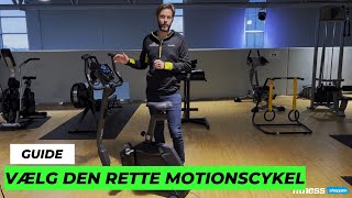 Sådan vælger du den rette motionscykel [upl. by Keeler]