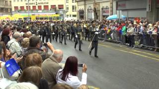 Tattoo Umzug und Parade in Basel 2014 [upl. by Astraea]