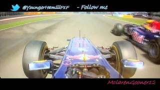 F1 2011 Red Bulls team order to Webber Maintain the Gap  Silverstone 2011mp4 [upl. by Montagu348]