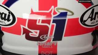 Arai Corsair V Haslam 2 Helmet Review at RevZillacom [upl. by Sherilyn]