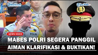 PEDAS Jenderal Bintang Tiga Tantang Aiman Witjaksono Bongkar Sosok Polisi Tidak Netral di Pemilu [upl. by Ena]