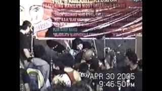 Oi Attack Concert amp Brave New World Concert 2005 Part 2 punk Wuds Philippine ViolatorsBad Omen [upl. by Hollerman]